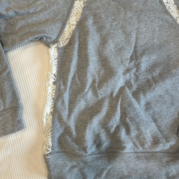 Rebecca Taylor Lace Detail Sweatshirt - Picture 4 of 7